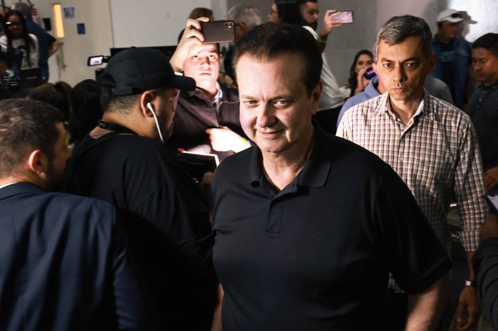 POL364583.JPG ALIADO - Gilberto Kassab: sem compromisso com o projeto de reeleição de Lula