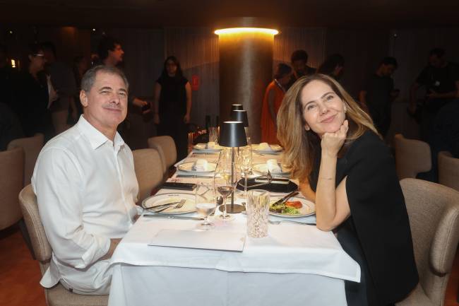 Roberto Kreimer e Beth Garcia