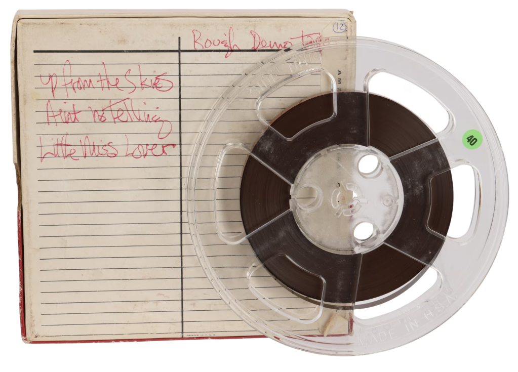 O conteúdo das fitas demos de Jimi Hendrix de 1968 que irão a leilão