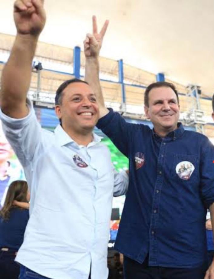 Paes vai a Niterói para reforçar campanha de Rodrigo Neves (PDT), que disputa 2º turno