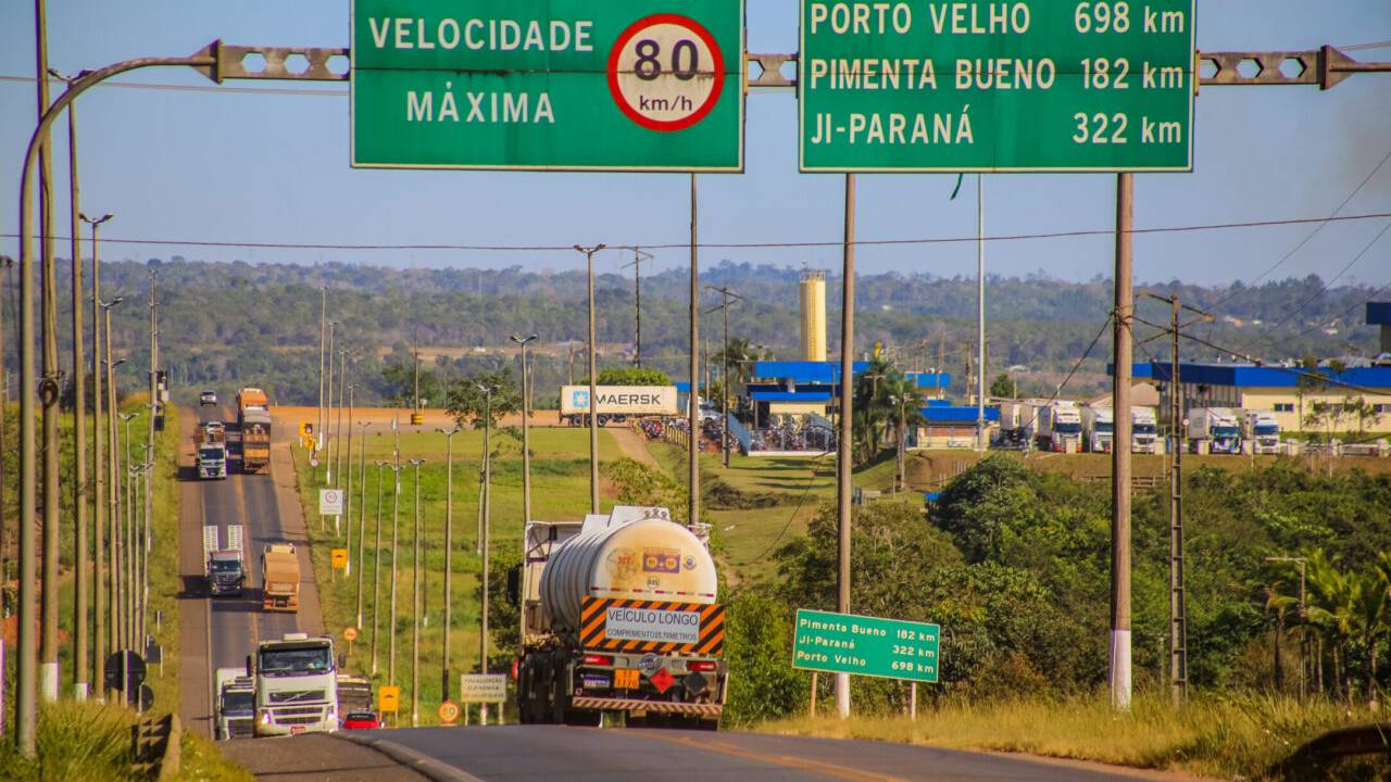 Trecho da BR-364