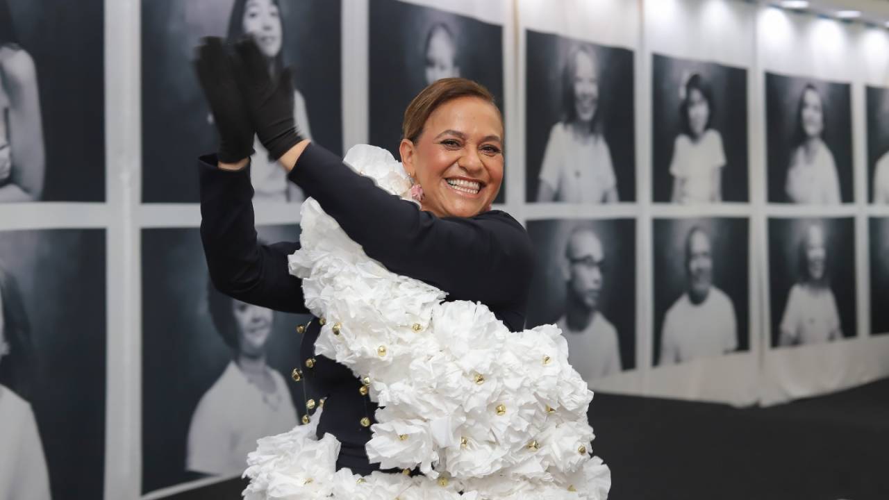 Desfile de moda realizado por pacientes de câncer do Icesp