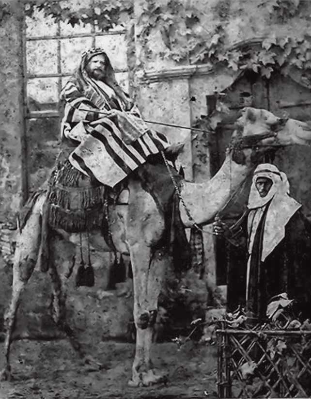 -dpedro-camelo.jpeg PIONEIRO - Dom Pedro II (em cima do camelo) em viagem ao Oriente, em 1876: relação