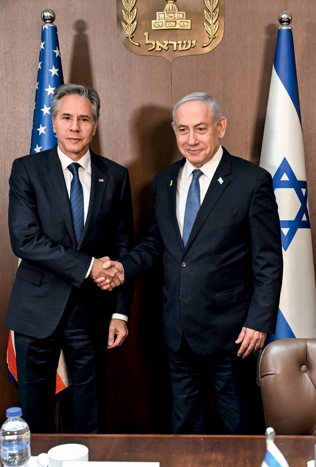 Blinken llega a Israel para fomentar las negociaciones del alto el fuego en Gaza A HORA DE PARAR - Antony Blinken: recomendação para Benjamin Netanyahu “capitalizar” a morte do inimigo em Gaza