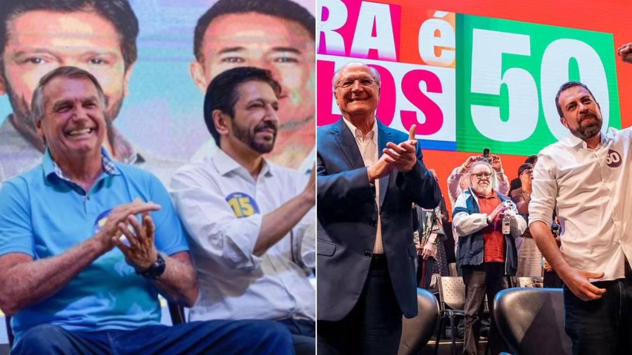 Na reta final da campanha, Nunes e Boulos reforçam presença de padrinhos