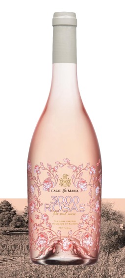 rosas vinho