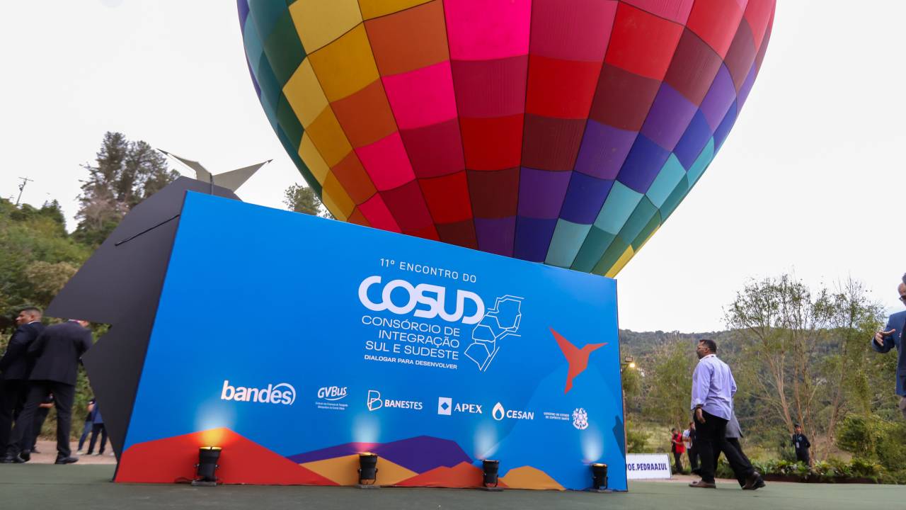 Abertura da 11ª edição do Consórcio de Integração Sul e Sudeste (Cosud), no Espirito Santo