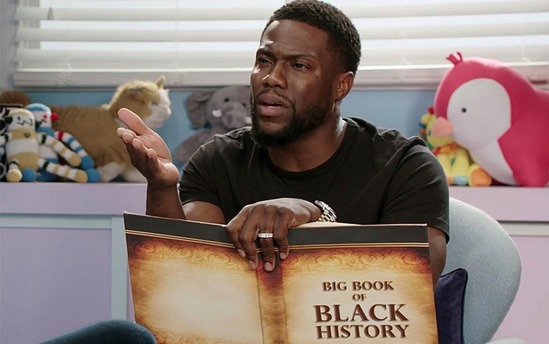 Cena do filme 'Kevin Hart's Guide to Black History' -
