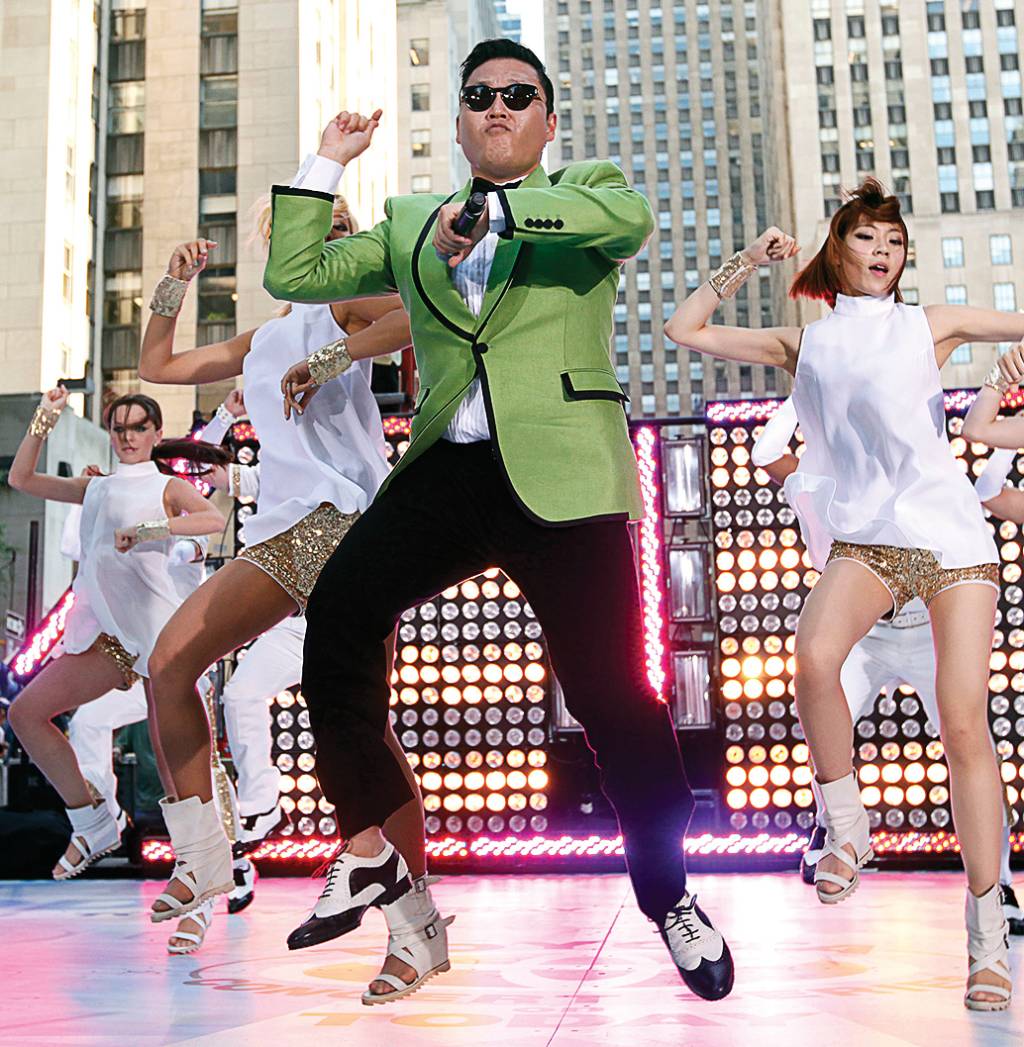 Psy PIONEIRO - Psy, em Gangnam Style: o primeiríssimo no YouTube, em 2012
