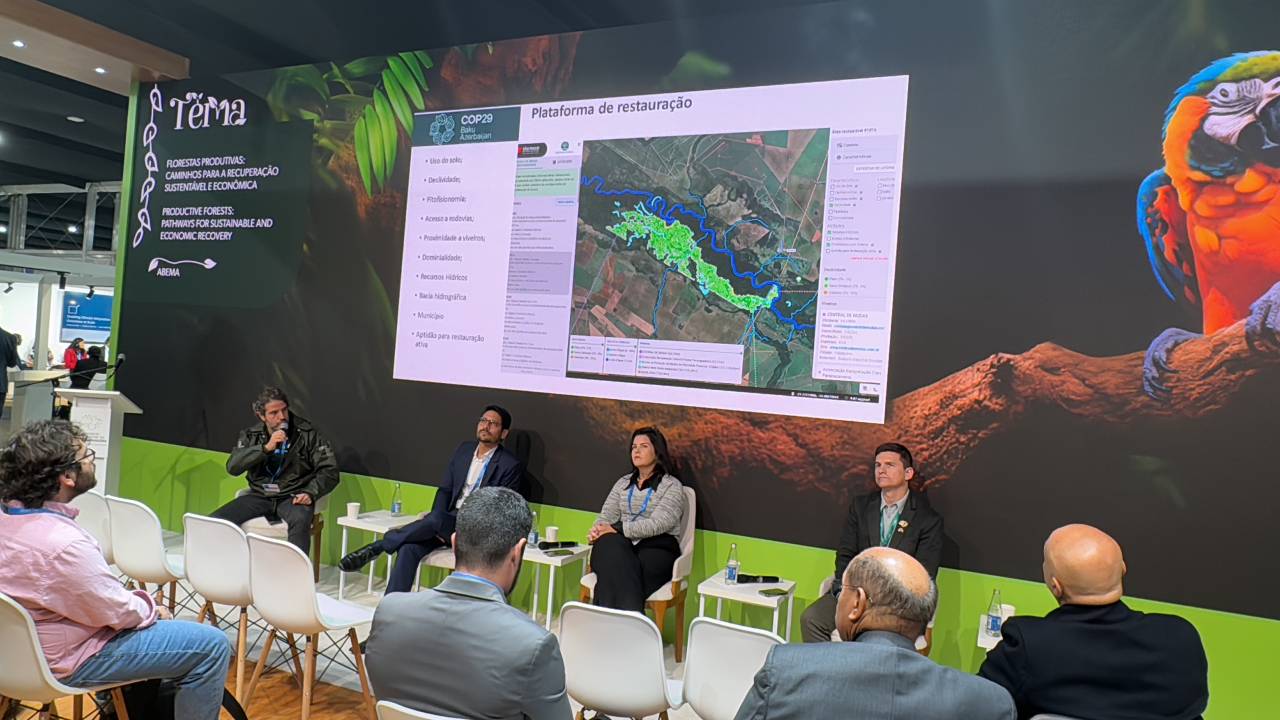 COP29 Apresentação da a Plataforma de Restauração das Áreas Protegidas do Estado de São Paulo -