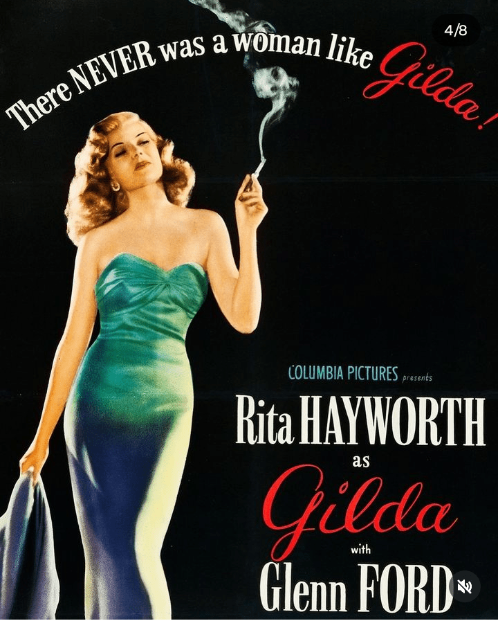 Screenshot_20241126-184900_2 (1) Cartaz original: Rita Hayworth é Gilda