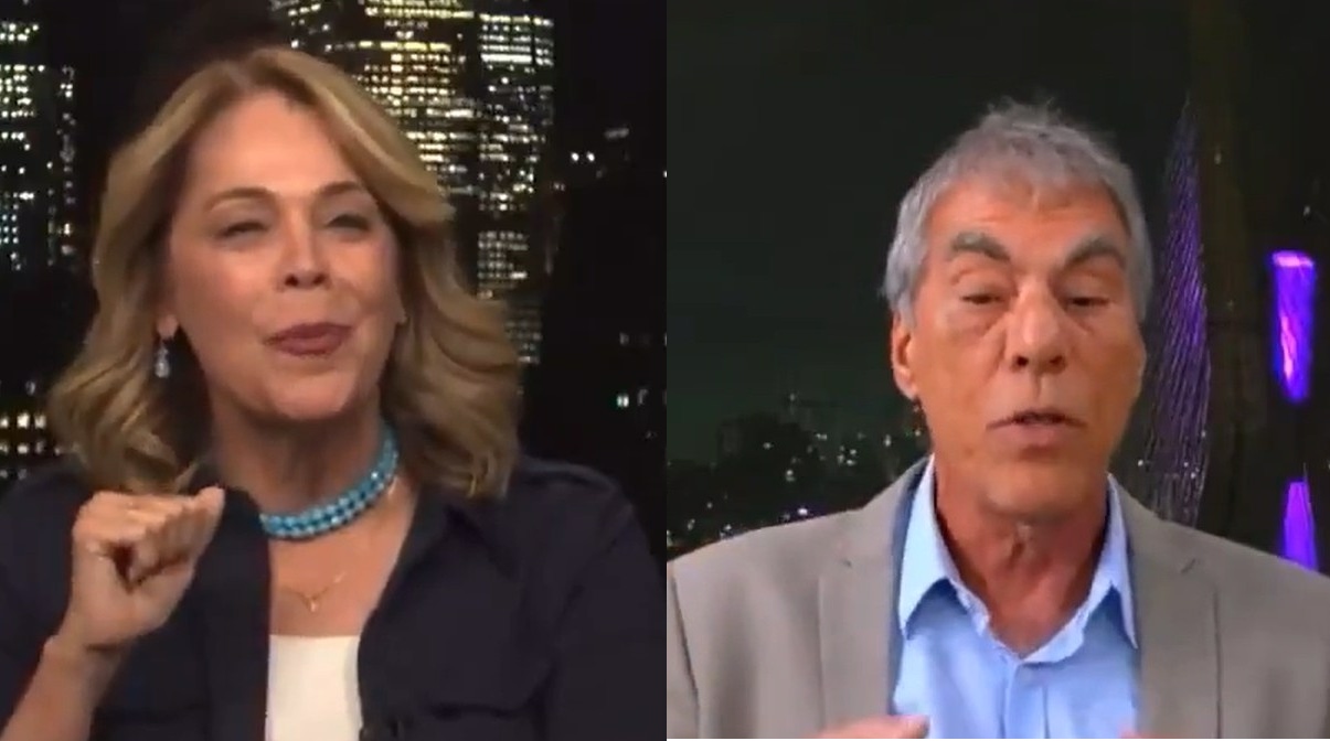 Sandra Coutinho e Demétrio Magnoli -