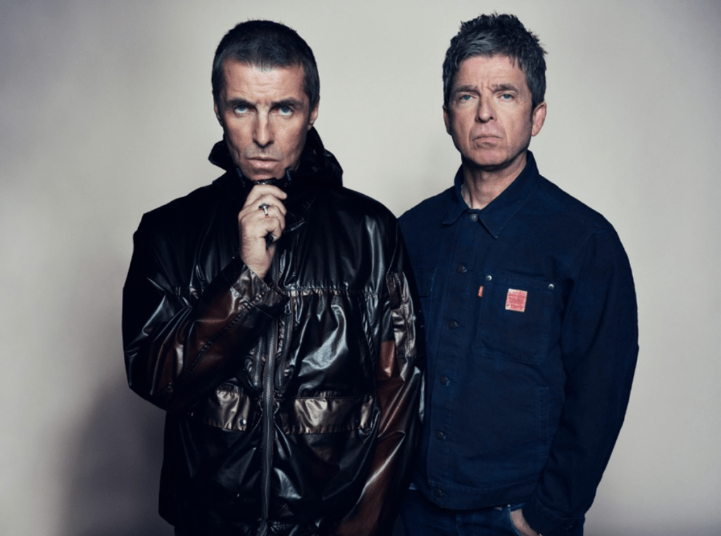 Os irmãos Liam e Noel Gallagher, do Oasis