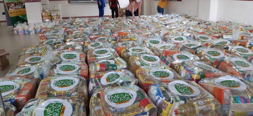 Sesc Mesa Brasil doa mais de 46 milhões de quilos de comida em 2024