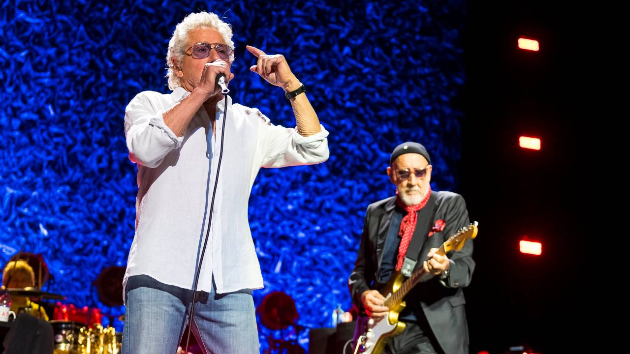 Roger Daltrey e Pete Townshend, do The Who