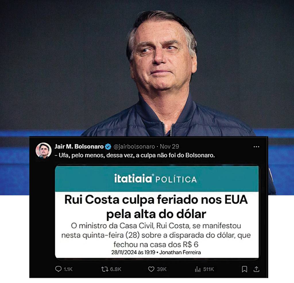 GettyImages-2160715833 HORA DO TROCO - Bolsonaro: apontado pelo petismo como o culpado pelos altos valores do dólar na pandemia, que superou 5 reais, ex-presidente usou a disparada da moeda para ironizar a gestão atual e desviar o foco das acusações feitas pela PF
