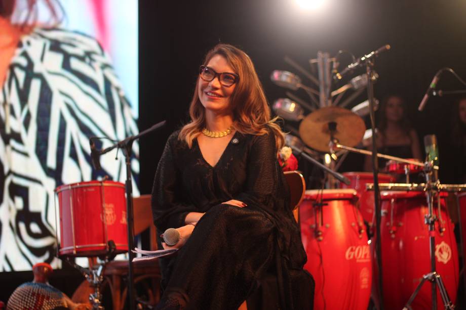 A primeira-dama Rosângela da Silva, a Janja
