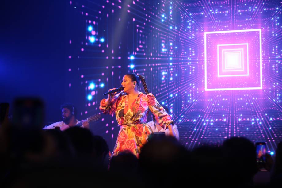 A festa teve apresentação da cantora Maria Rita