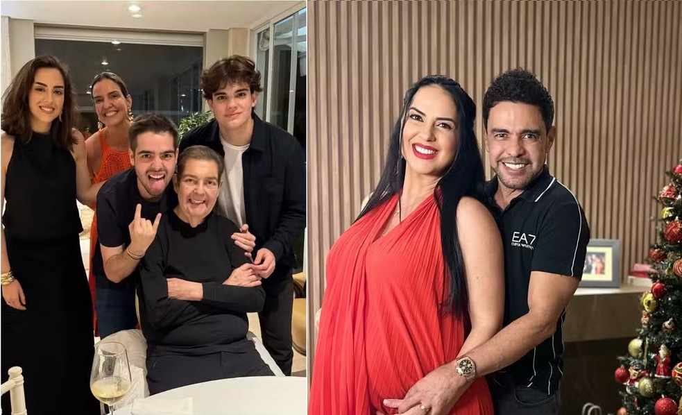 Faustão, Zezé Di Camargo, Klara Castanho: Natal diversificado dos famosos