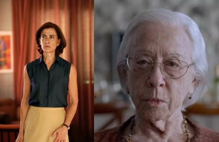 Fernanda Torres e Fernanda Montenegro como Eunice Paiva, em 'Ainda Estou aqui'