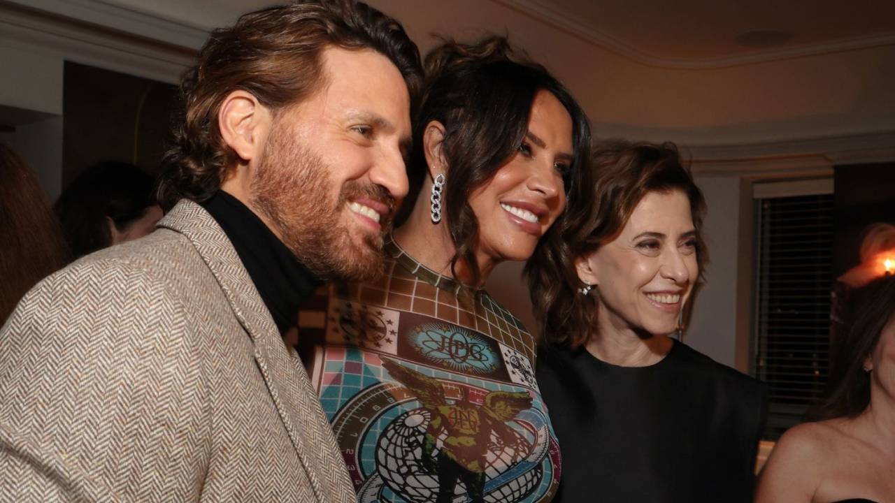 Edgar Ramirez, Karla Sofía Gascón e Fernanda Torres em evento da revista W