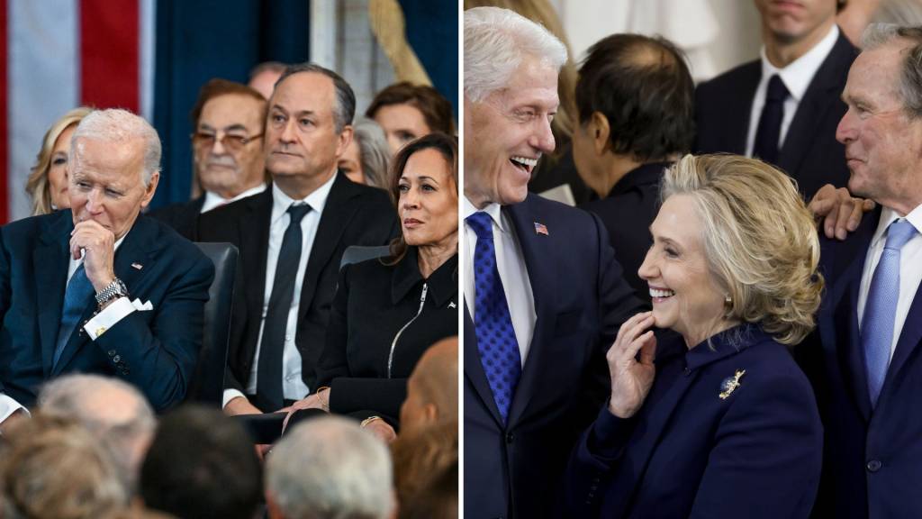 As diferentes reações dos democratas ao discurso de Trump