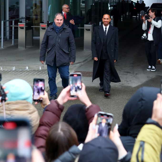Como foi o primeiro dia de Lewis Hamilton em Maranello, na Ferrari