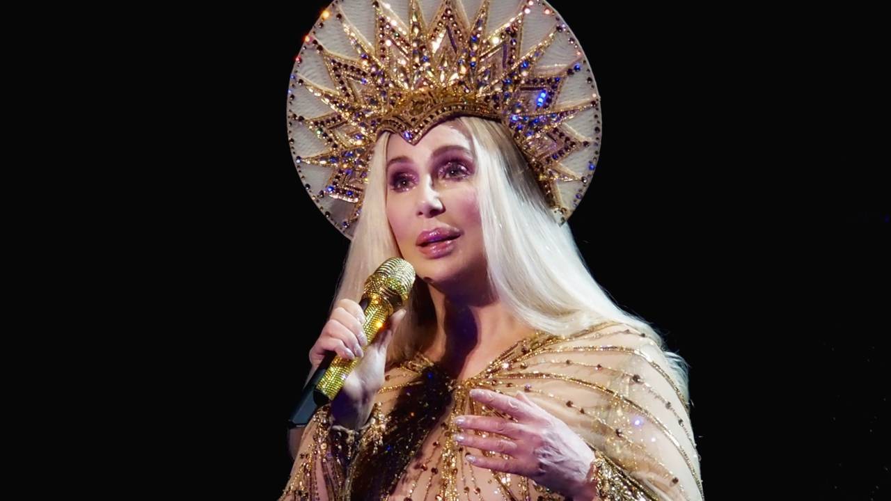 A cantora Cher em show no MGM National Harbor, em 2017
