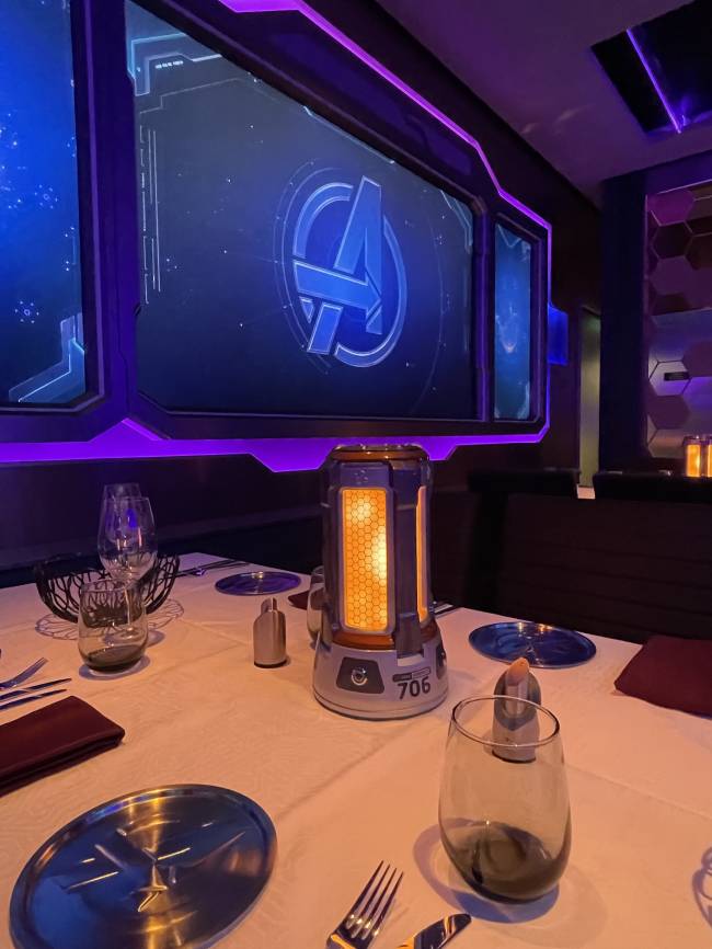 IMG_9479 Worlds of Marvel: um dos principais restaurantes do navio é inspirado na franquia de super-heróis e garante um jantar com diversão