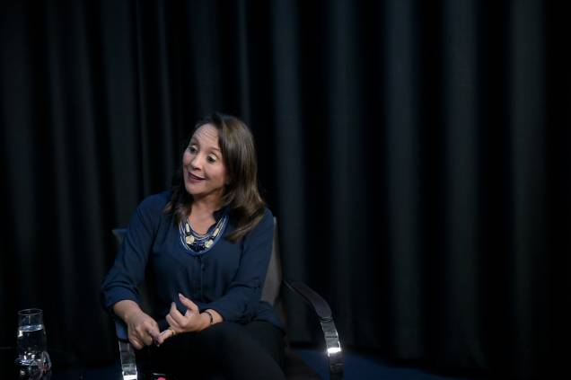 A presidente do Podemos, Renata Abreu A presidente do Podemos, Renata Abreu