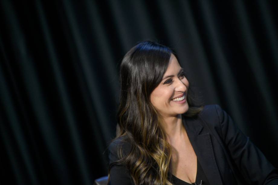 A jornalista e apresentadora Marcela Rahal