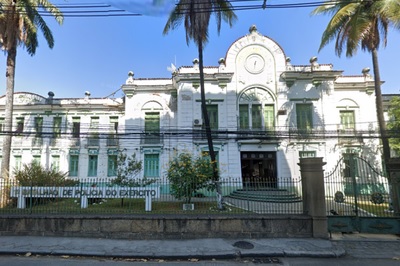 O prédio do antigo DOI-Codi no Rio, onde hoje funciona o 1º Batalhão de Polícia do Exército do estado