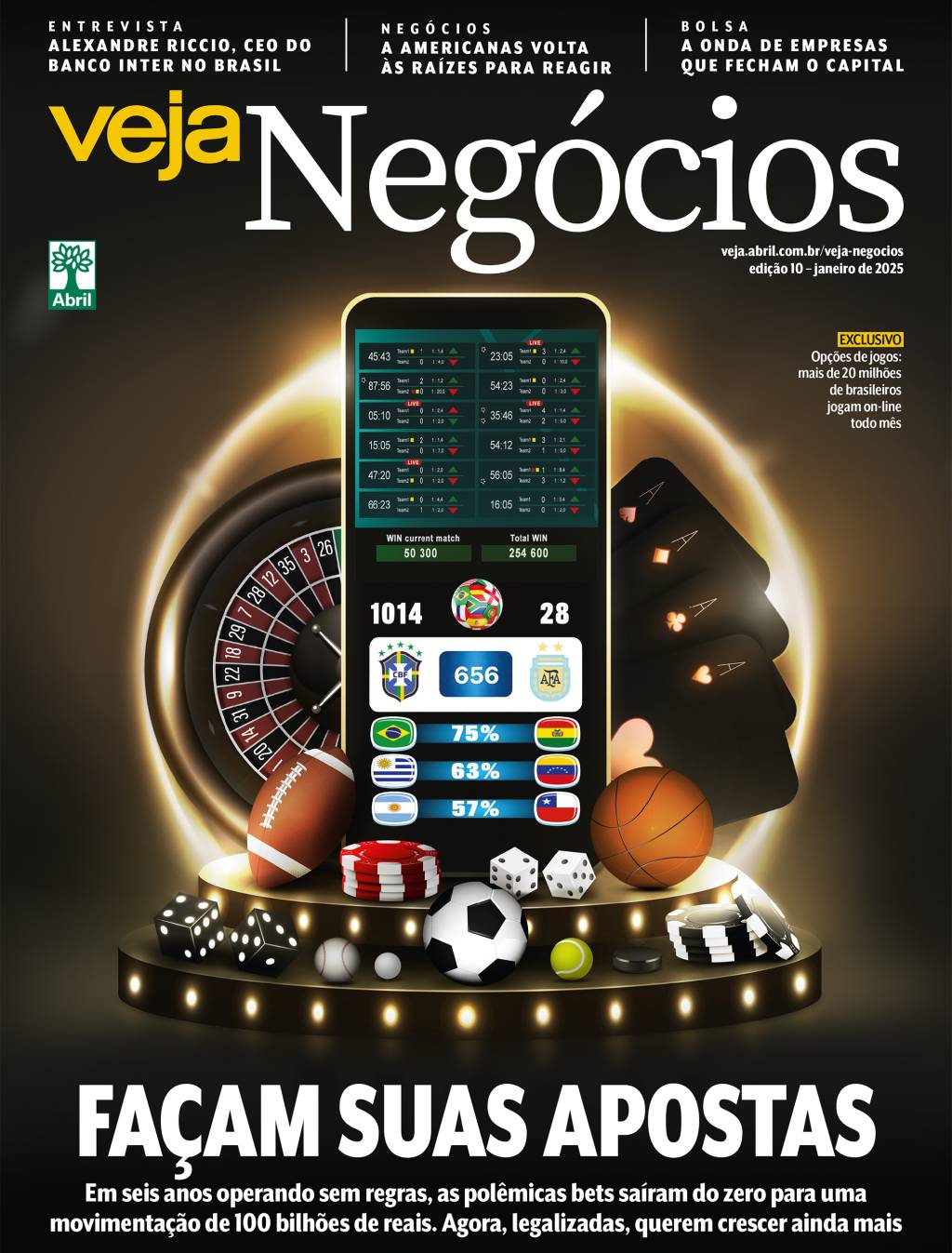 FAÇAM SUAS APOSTAS - 31/01/2025