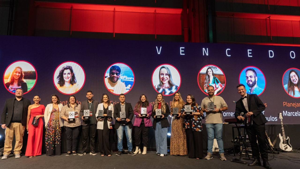 Cerimônia de entrega do Prêmio Abradi, conhecido informalmente como o "Oscar" do marketing digital