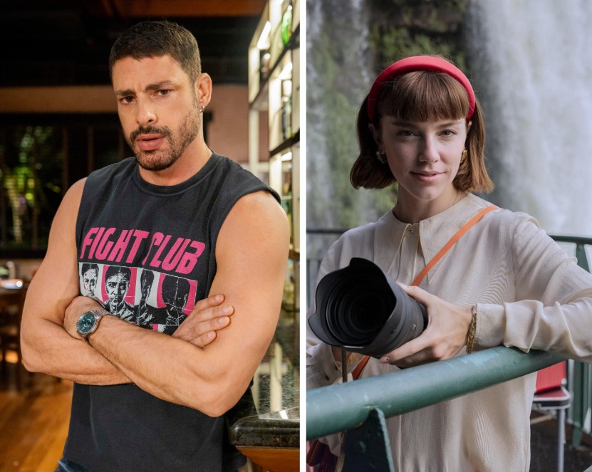 Cauã Reymond e Alice Wegmann estão no elenco de 'Vale Tudo'