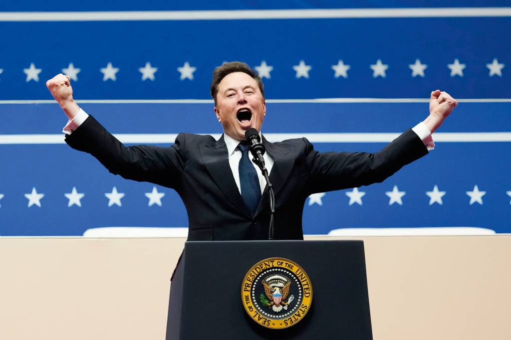 GettyImages-2194420974.jpg Elon Musk: o dono da Tesla e do X ofereceu 97 bilhões de dólares pela OpenAI