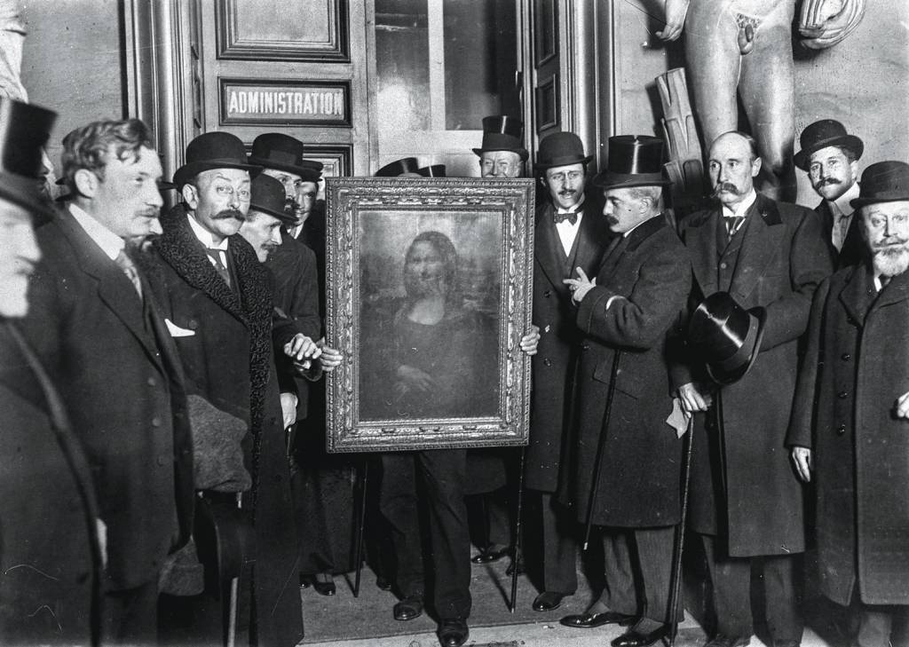 GettyImages-80912841.jpg ROUBO - Resgatada depois do sumiço, em 1911: alvo de um nacionalista italiano