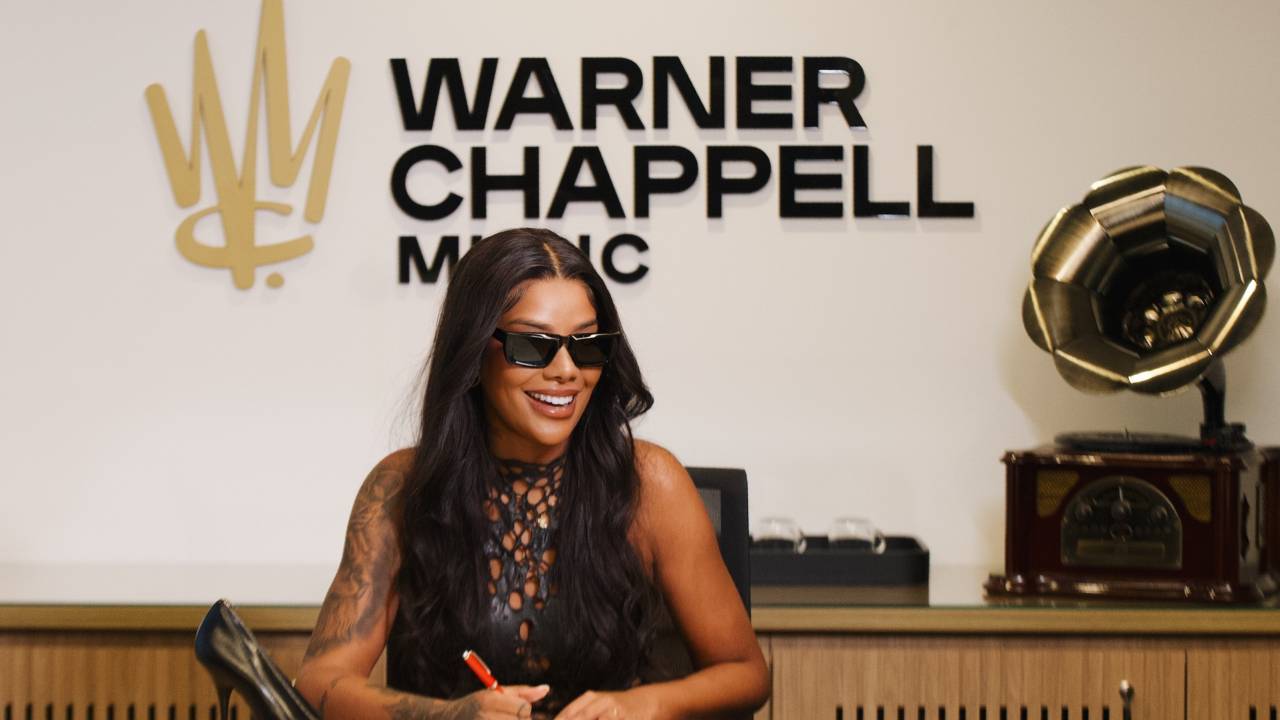 Ludmilla assina contrato com a Warner Chappell Music Brasil