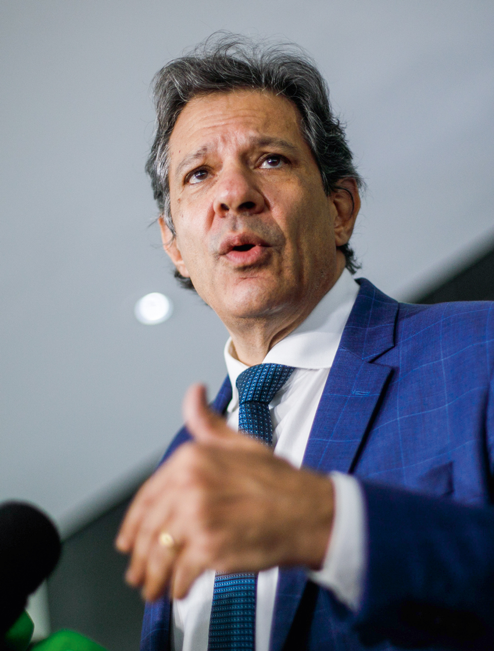 PAI787750.JPG ALVO - O ministro da Fazenda: atacado pelo esforço para chegar ao déficit zero
