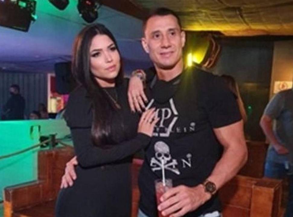Danielle Bezerra ao lado do marido, Rogério Felício