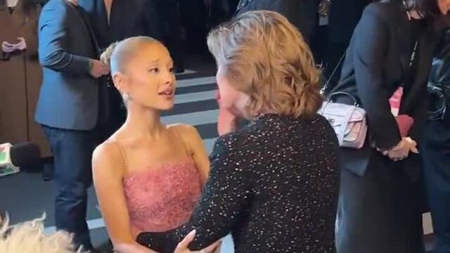 Ariana Grande e Fernanda Torres trocam elogios em evento nos EUA