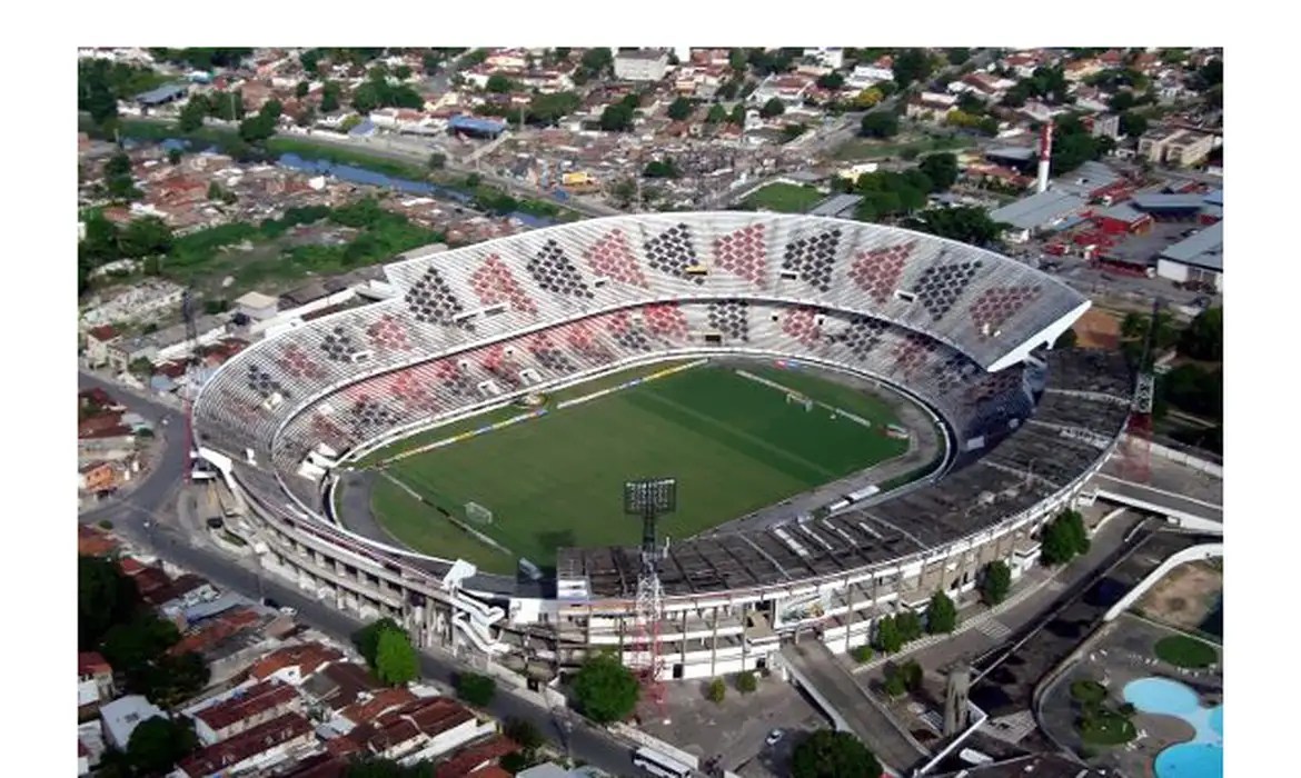 Estádio do Arruda, local da partida entre Santa Cruz e Sport neste sábado