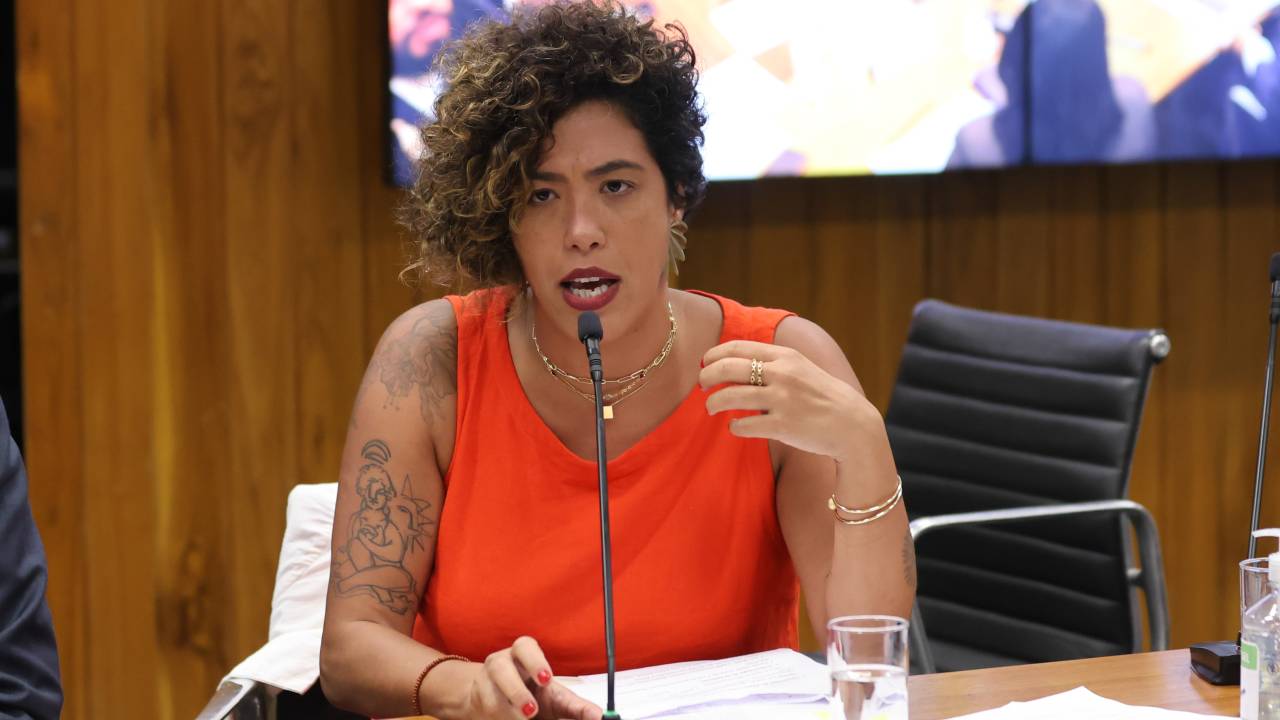 A líder do PSOL na Câmara, Talíria Petrone