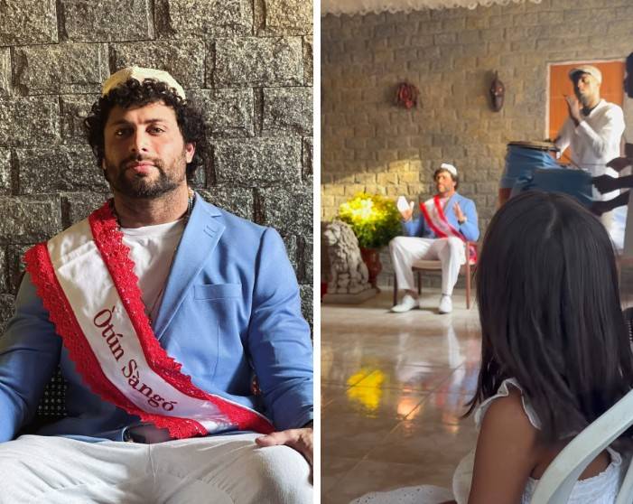 Jesus Luz leva filha ao Candomblé e sofre intolerância religiosa