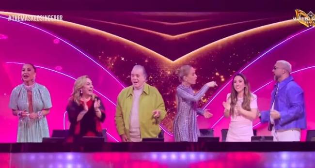 jurados Jurados do 'The Masked Singer Brasil', da Globo, após Marcos, da dupla com Belutti, ser desmascarado