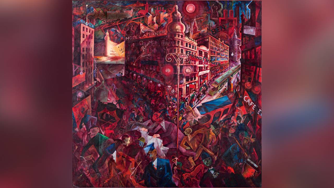 O MUNDO COMO É - Uma alegoria das cidades ocidentais por George Grosz, de 1916: a existência será sempre diversa
