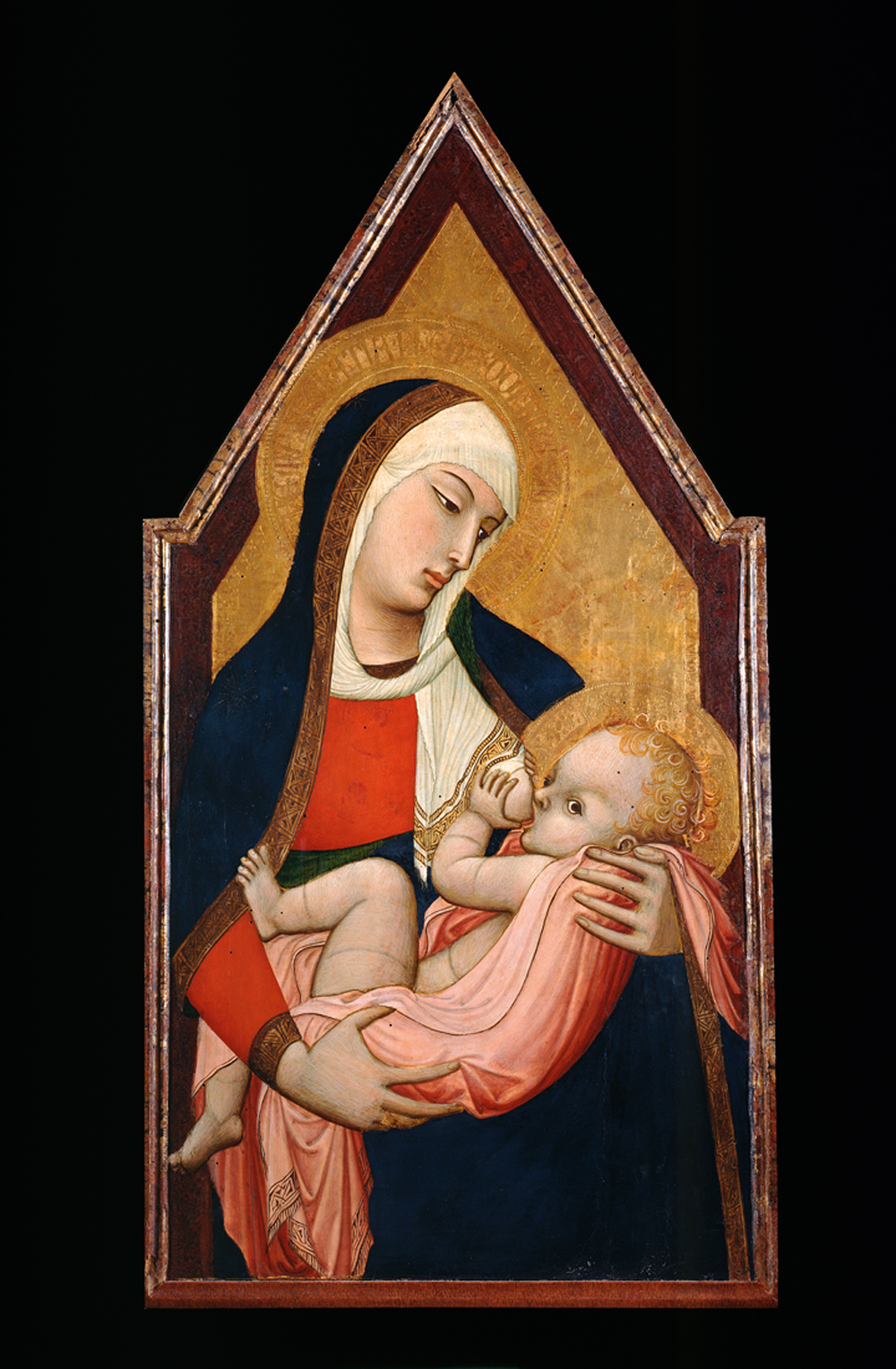 1—x11005-A5.jpg CENA DE FÉ - 'Madonna del Latte', de Lorenzetti: ele era um dos grandes mestres em meados do século XIV