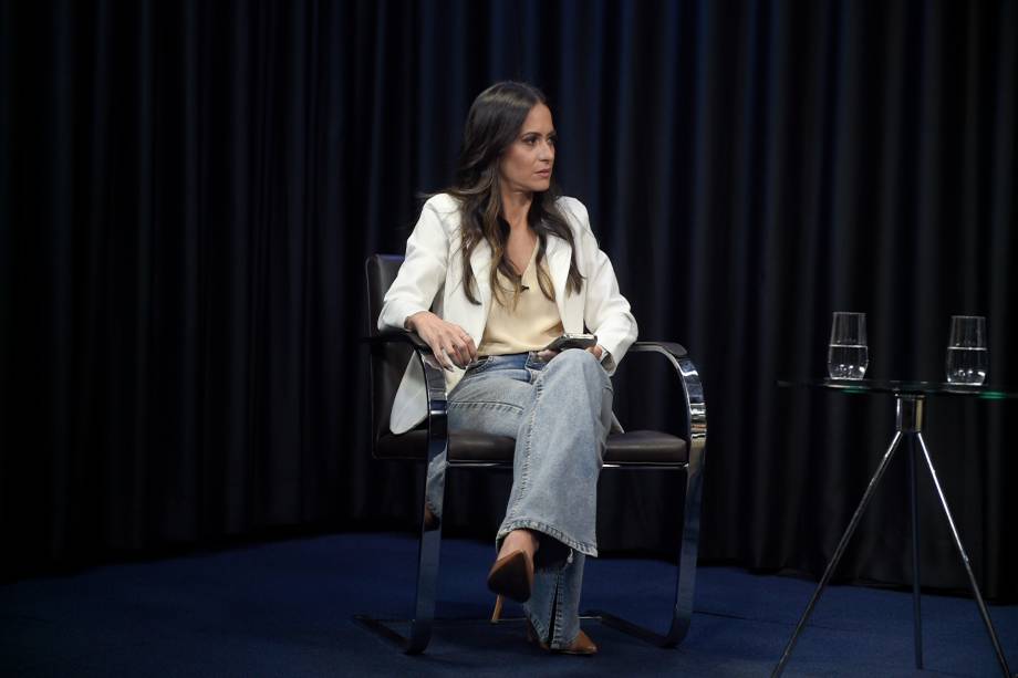 A jornalista e apresentadora Marcela Rahal