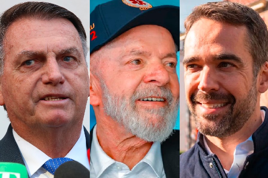 Pesquisa: inelegível, Bolsonaro derrotaria Lula e Eduardo Leite no RS