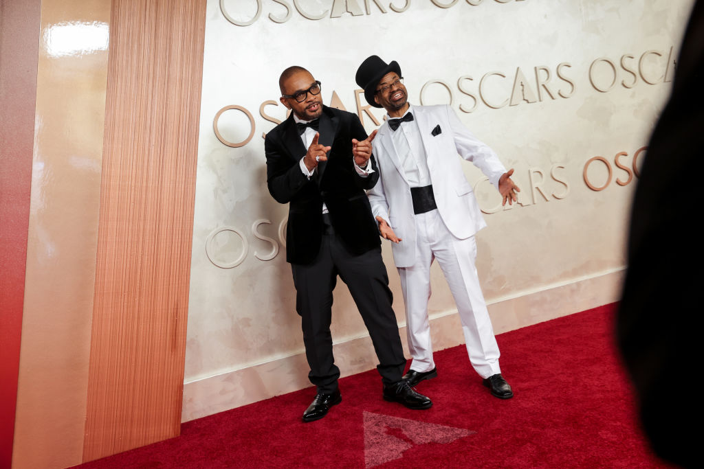 97th Oscars – Arrivals Clarence Maclin e John